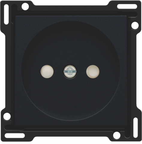 AFWERKINGSSET STOPCONTACT ZONDER AARDING, 21MM