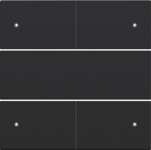 AFWERKINGSSET VIERVOUDIGE POTENTIAALVRIJE DRUKKNOP 24V, MET LEDS