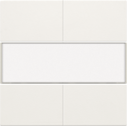 [NIK-154-40250] AFWERKINGSSET VIERVOUDIGE POTENTIAALVRIJE DRUKKNOP MET TEKSTVELD