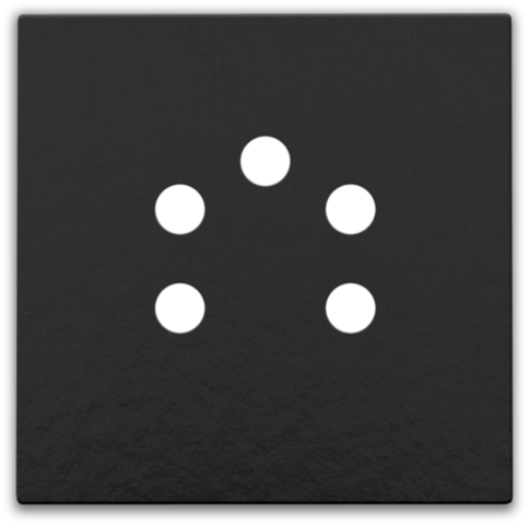 [NIK-200-69001] AFWERKINGSSET VIJFPOLIGE TELEFOONCONTACTDOOS