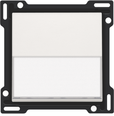 [NIK-101-60905] AFWERKINGSSET, TEKSTVELD, VOOR ENKELVOUDIGE SCHAKELAAR/DRUKKNOP