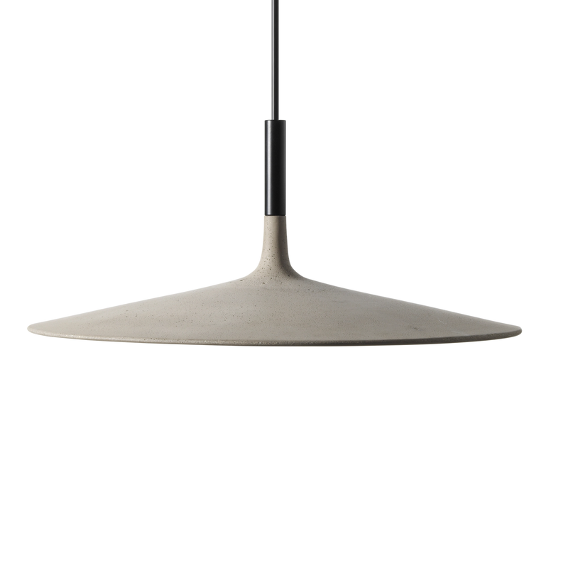 [FOS-FN195017ML_25] APLOMB LARGE SOSPENSIONE GRIGIO CEMENTO MY LIGHT