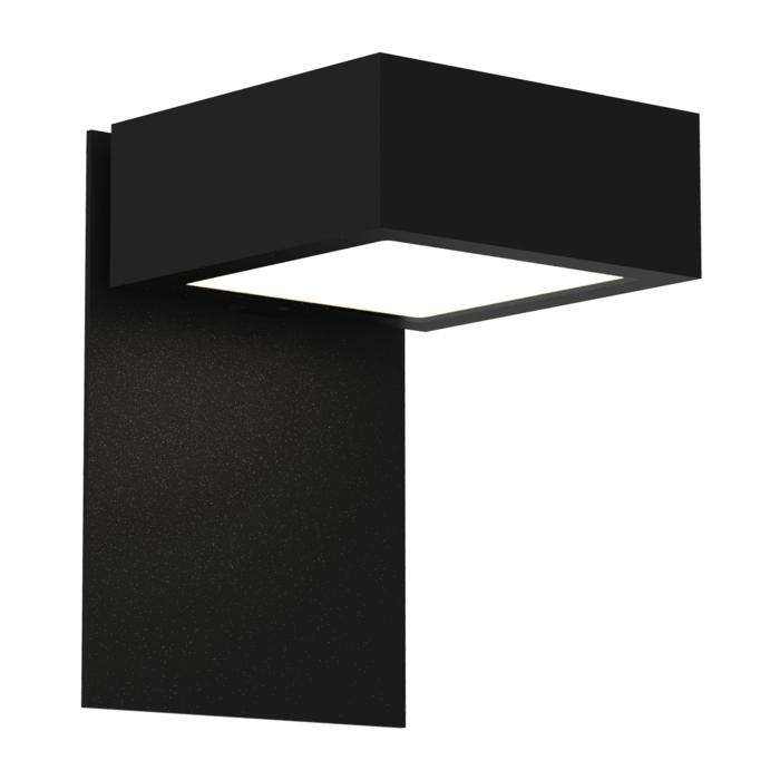 ARCADE opbouw huisnummerwandlicht - down zwart textuur ano