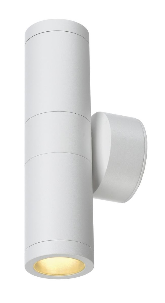 ASTINA, outdoor wandarmatuur, TCR50-SE, IP44, rond, up/down, wit, max. 44W