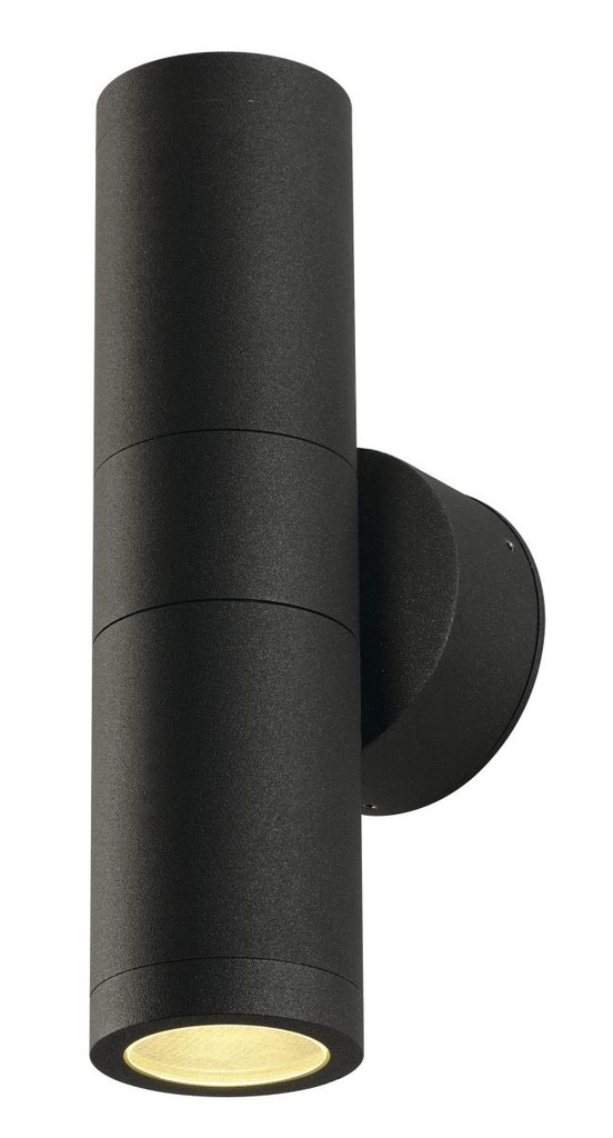 ASTINA, outdoor wandarmatuur, TCR50-SE, rond, up/down, antraciet, max. 44W