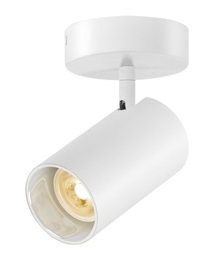 ASTO TUBE, spot, cilindrisch, max. 1x10W, wit