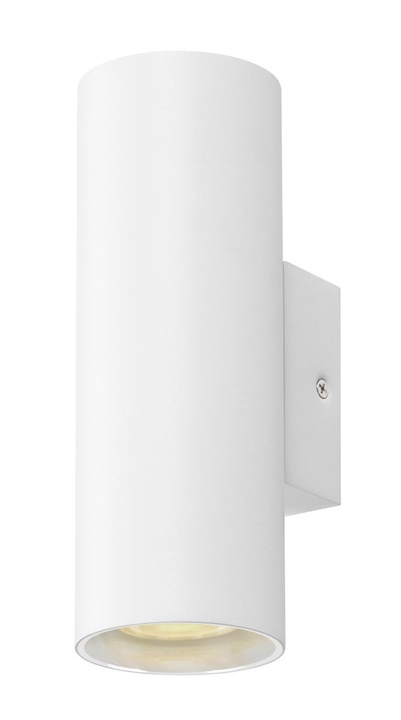 ASTO TUBE, wandopbouwarmatuur, cilindrisch, max. 2x10 W, wit