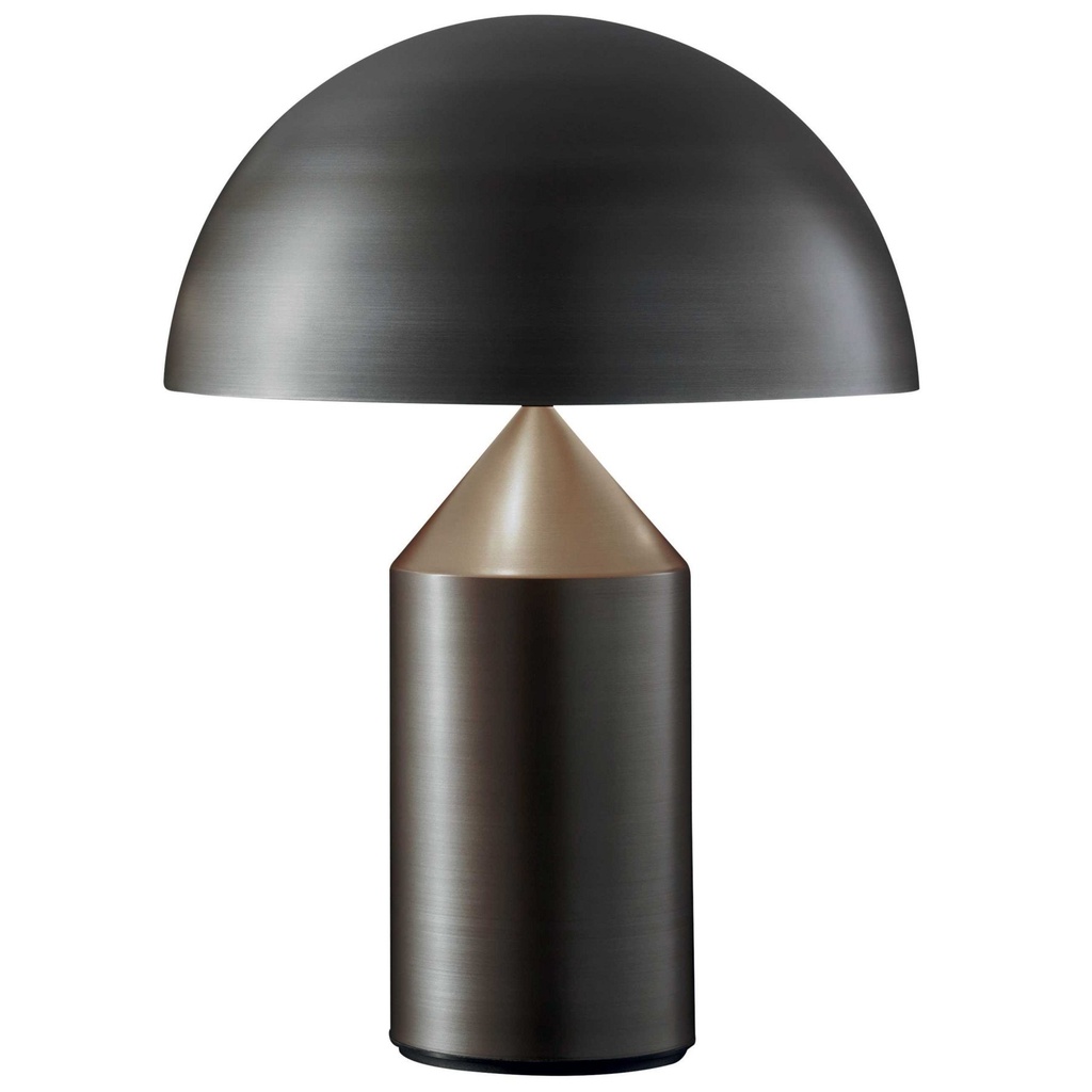 [OLU-L0239 BR] ATOLLO TABLE LAMP MEDIUM SIZE SATIN BRONZE