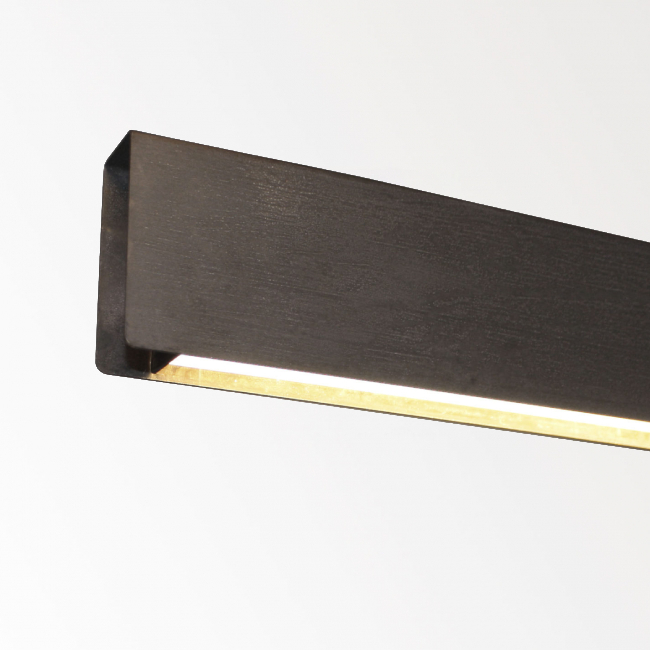 AVIGNON 1350 recessed excl. driver suspension bronze 24W LED 2700K