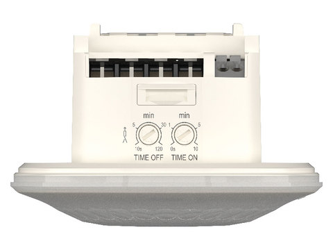[TPL-LUXA 103 S360-101-12 DE-UP WH] Aanwezigheidsmelder WIT inbouw 360° 1 kan. licht en 1 kan. HVAC 12m IP54 400W LED