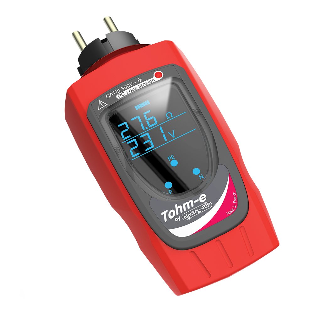 [CCI-TOHME-BE30] Aardlustester via stopcontact met RCD te