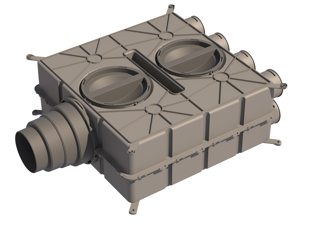 [UBB-0188583] Air Excellent DBOX808 8 aansluitingen