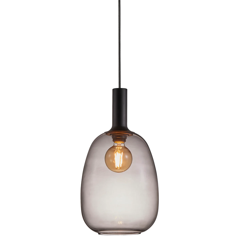 Alton 23 - Hanglamp - Zwart Gerookt - E27