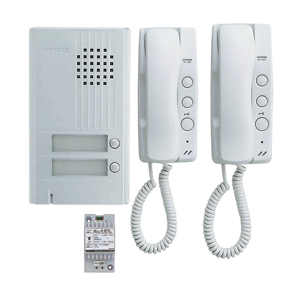 [CCI-KITDA2] Analoge parlofoonkit voor 2 appartemente