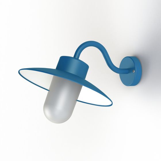 [RGP-106002134] Applique Belcour N°1 opale Bleu Azur mat 134