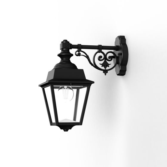 [RGP-117004000] Applique Chenonceau N°4 E27 Noir foncé 000