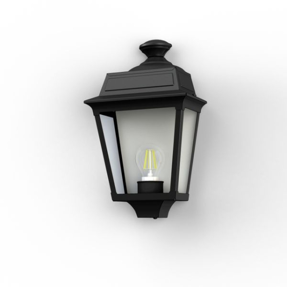 [RGP-151003000] Applique Place des Vosges 1 Tradition N°2 Noir foncé 000
