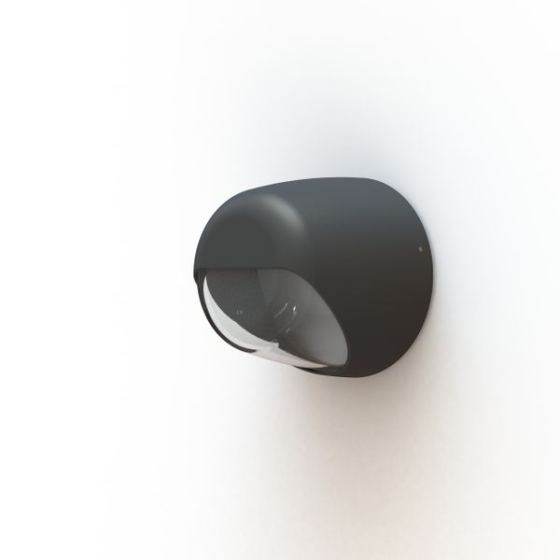 [RGP-193001107] Applique Ronex N°1 G9 LED Gris noir 107