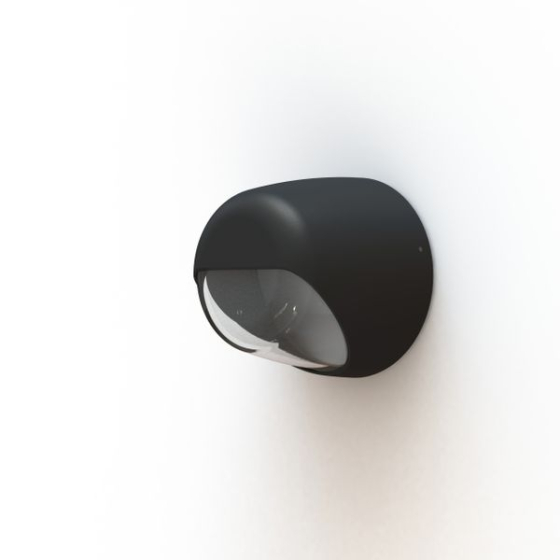 [RGP-193001113] Applique Ronex N°1 G9 LED Noir velours 113