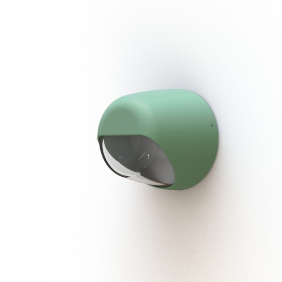 [RGP-193001133] Applique Ronex N°1 G9 LED Vert pâle 133