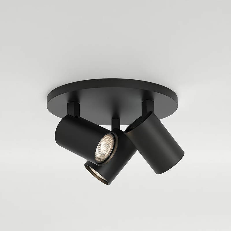 [AST-1286082] Ascoli Triple Round Matt Black