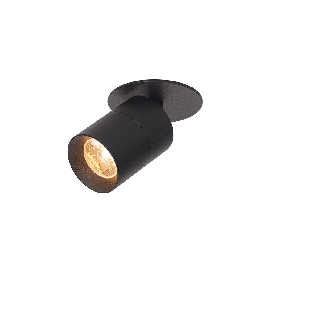 [TRZ-ADCC 2222 W] Audette in BLACK / 2700K / 40° / Driver excl. / Concrete ceiling