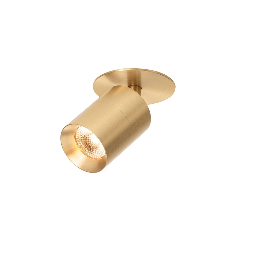 Audette in BRASS / 2700K / 40° / Driver excl. / Concrete ceiling