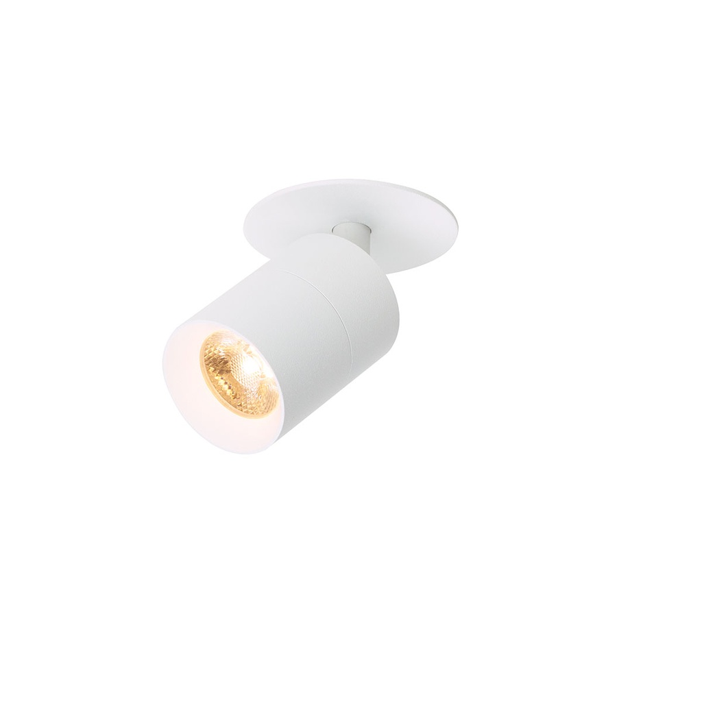 Audette in WHITE / 2700K / 40° / Driver excl. / Concrete ceiling