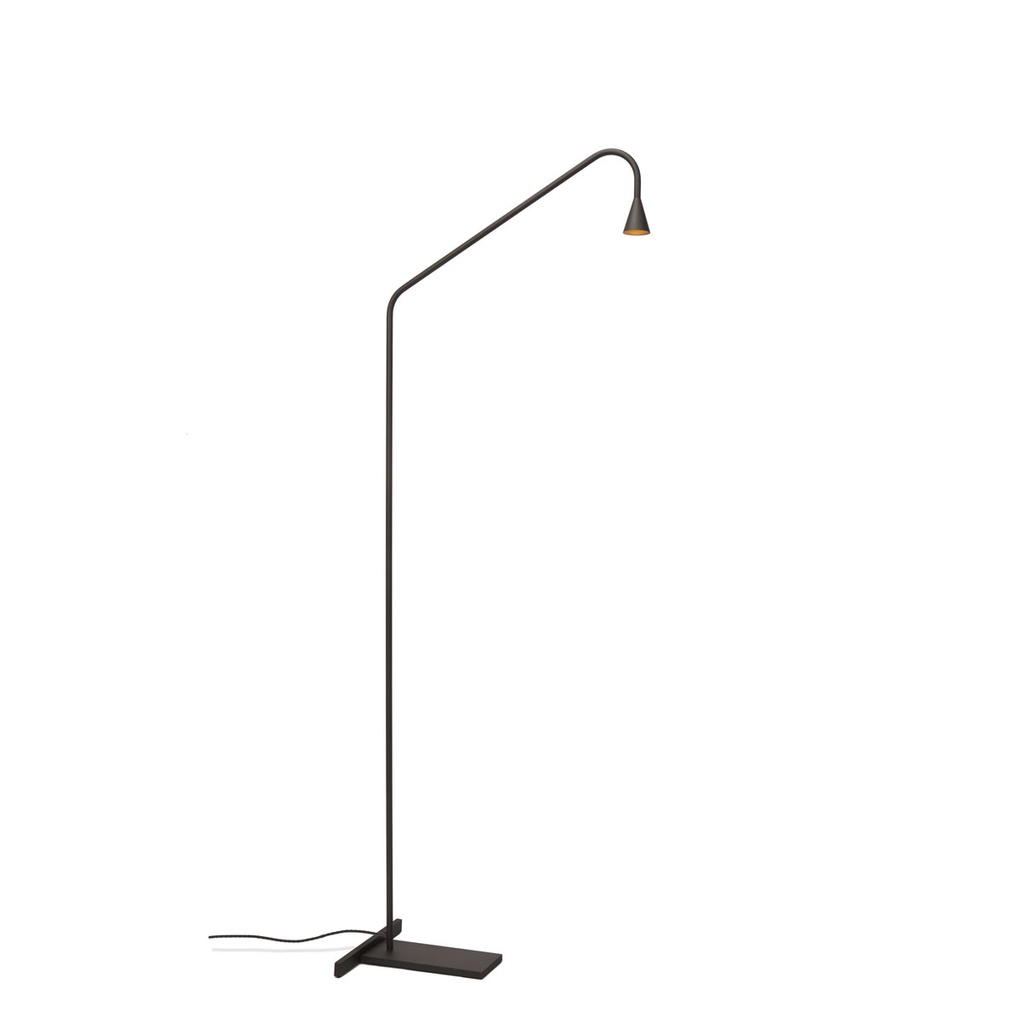 [TRZ-HVFL 1003] Austere-Floor BRASS frame with EU Plugdriver & Push button dimmer