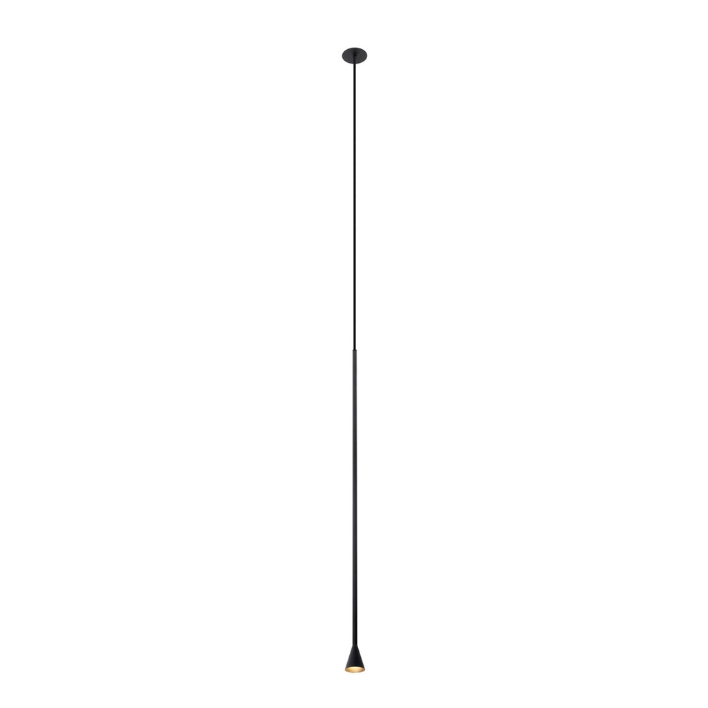[TRZ-HVSC 1002] Austere-Solitaire RF BLACK / Driver excl. / Concrete ceiling