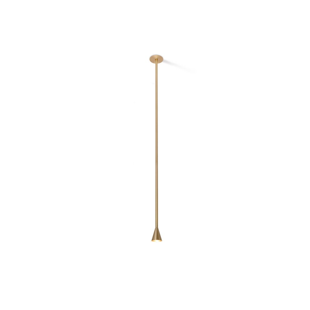[TRZ-HVSBD 1113] Austere-Solitaire RF D+B BRASS / Driver incl. / dimmable (TRIAC/IGBT)