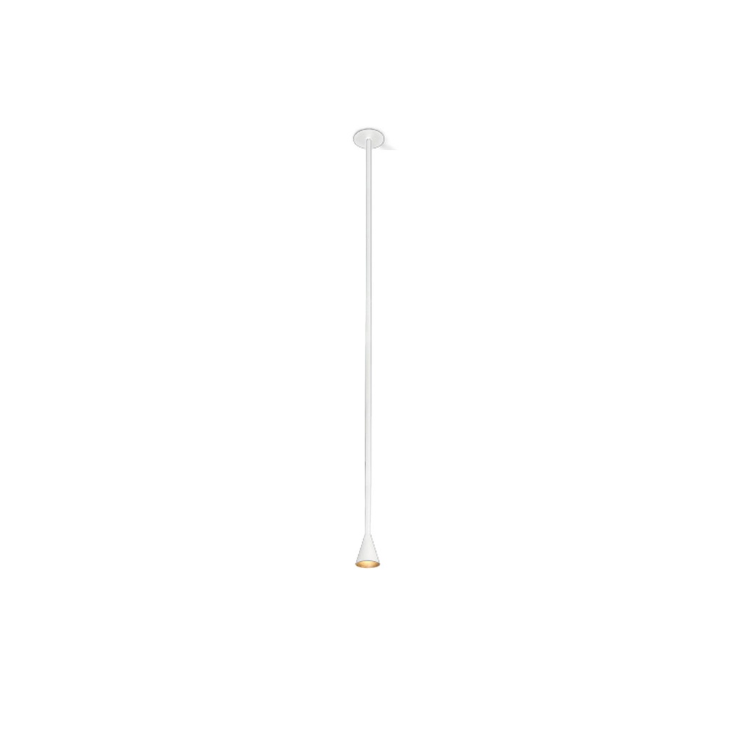 [TRZ-HVSBD 1111] Austere-Solitaire RF D+B WHITE / Driver incl. / dimmable (TRIAC/IGBT)