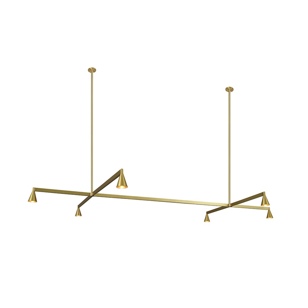 Austere-Suspension 1+ SU RF75 BRASS / Center: L.750 End: L.250 Side: L.250 (Driver, Base, Canopy & C