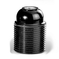 [HUP-761SV] BAK.FITTING ZWART E27