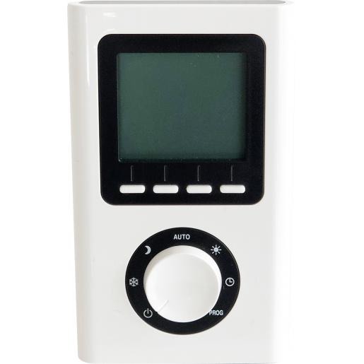 BHK-TH Draadloze regeling met klok LCD-display & Weekprogr.