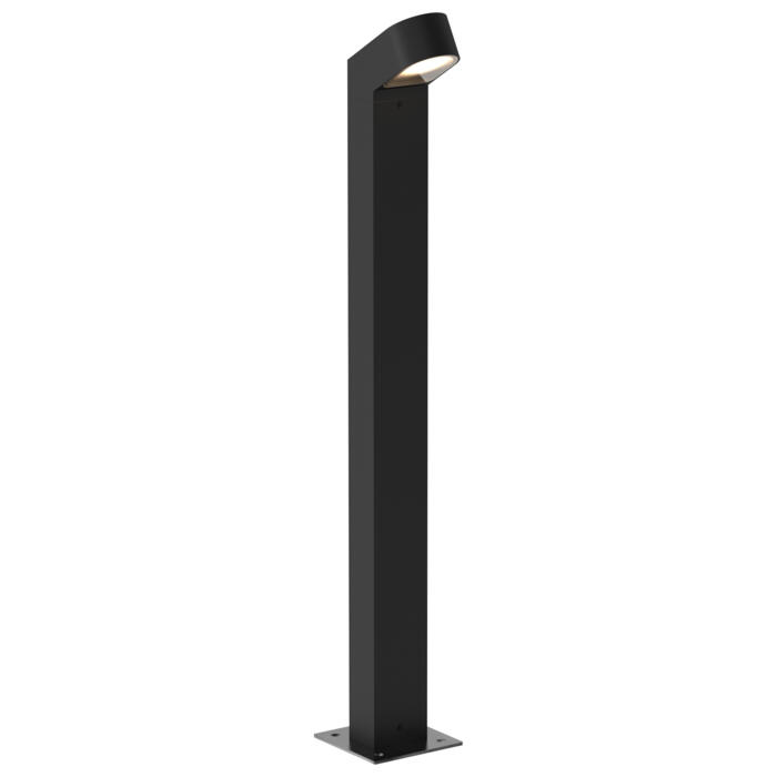 [PSM-T1094.LED.600.32A.WW] BOLERO LED tuinpaal zwart textuur ano