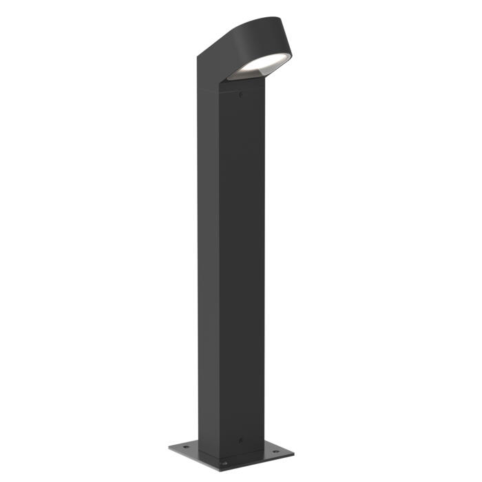 [PSM-T1094.LED.400.32A.WW] BOLERO LED tuinpaal zwart textuur ano