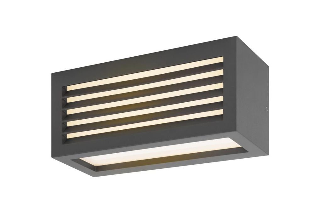 [SLV-1002035] BOX_L, LED outdoor wand- en plafondarmatuur, antraciet, IP44, 3000K, 19W