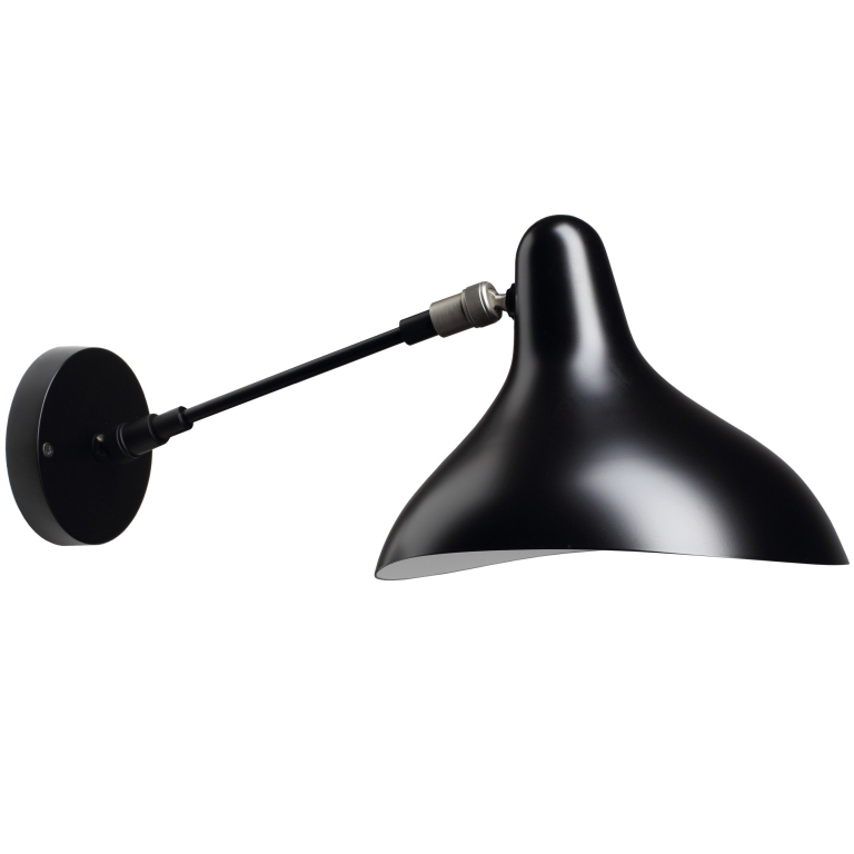 BS5 WALL BL SAT - Black wall lamp