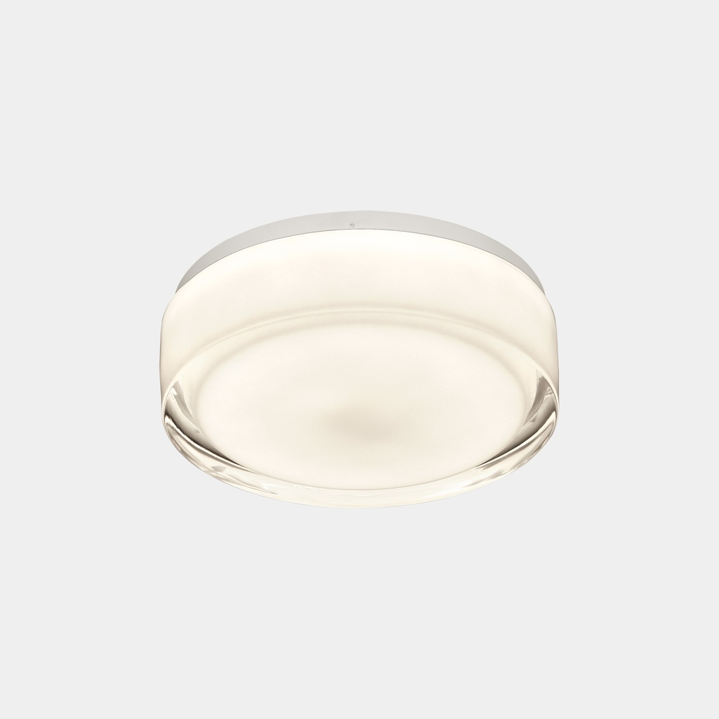 Bath IP44 Vetro LED 22.4W LED warm-white 3000K ON-OFF White 1240lm