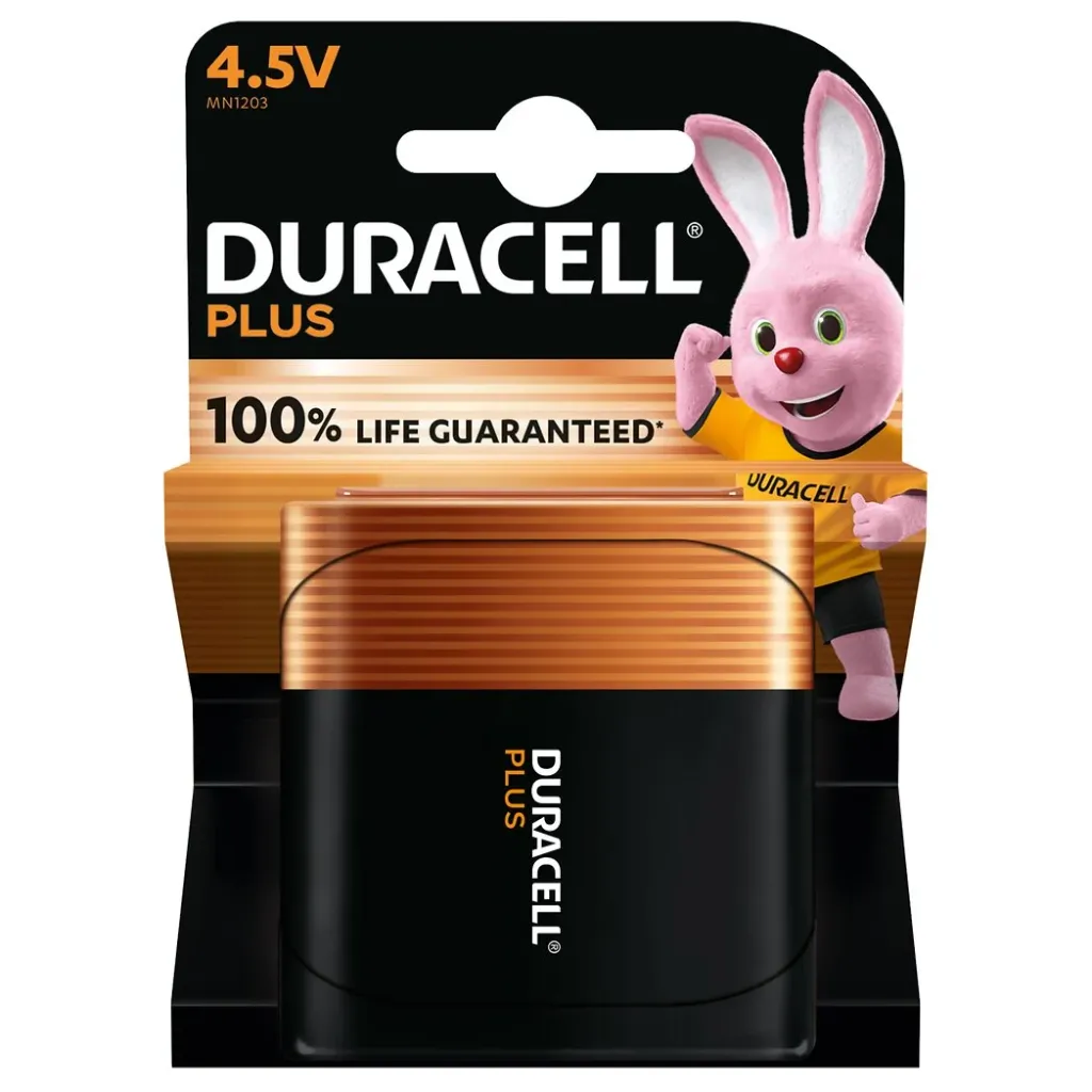 Duracell Alkaline Plus Power 4.5V 1st.