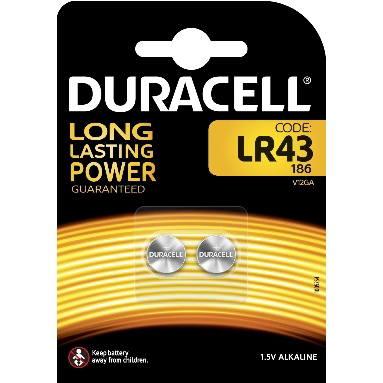 Batterij Alkaline Specialty - 1,5V - LR43 / 186 / V12GA