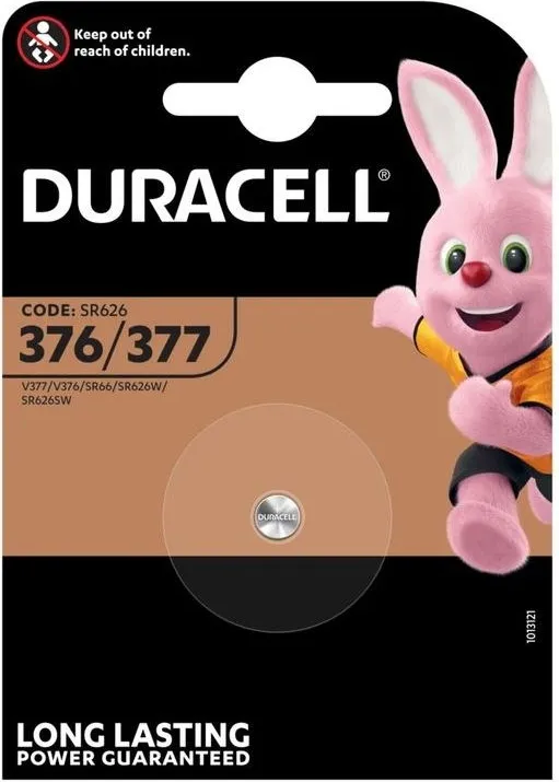 [BAT-D377] Batterij Silver Oxide - 1,5V - 377 / D377 / V377 / SR66