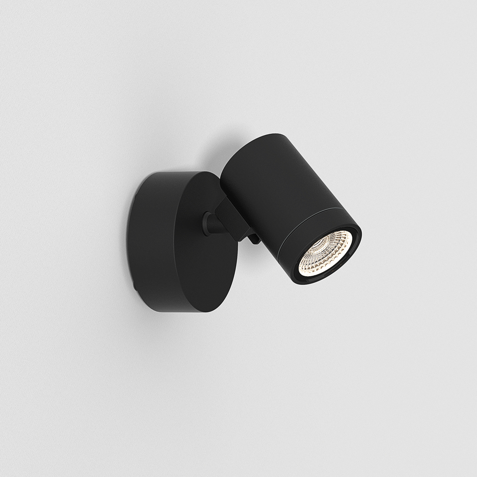 [AST-1401015] Bayville Single Spot Textured Black