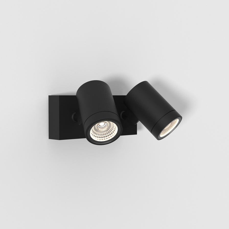[AST-1401018] Bayville Twin Spot Textured Black