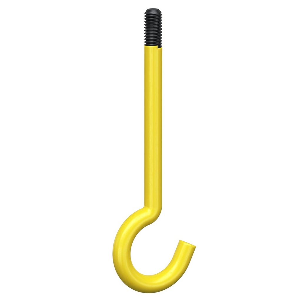 Betonbouw lamphaak met schroefdraad M5, Schachtlengte 55 mm volledig geïsoleerd