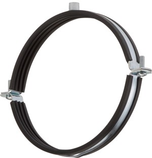 Beugel Ø200mm met rubber