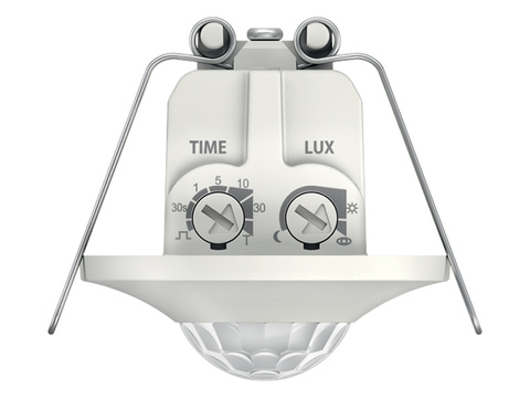 Bewegingsmelder WIT inbouw 360° 1 kan. 8m IP55 600W LED