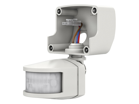 Bewegingsmelder buiten WIT opbouw 180° 12m IP55