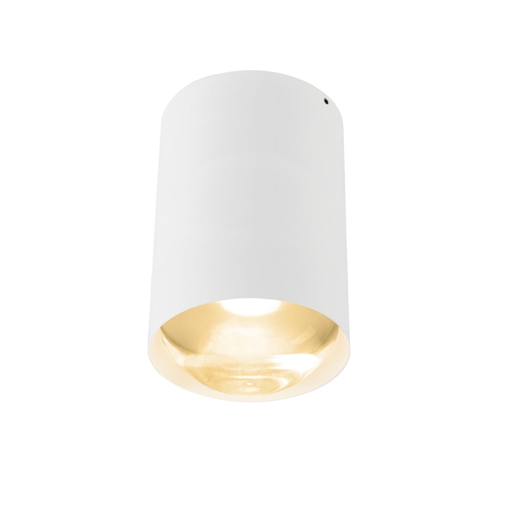 Bily 16 in BRONZE + GOLD LEDholder / WW / Driver excl. / Concrete ceiling